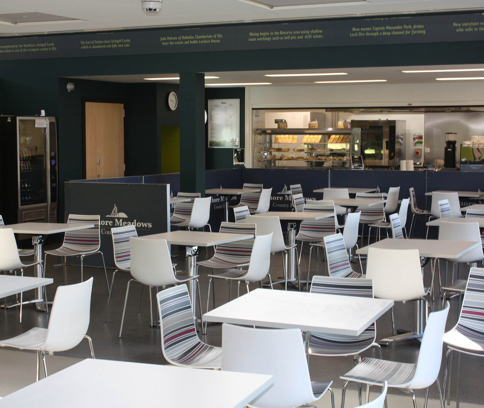 Lochside cafe interior